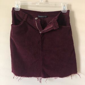 Brandy Melville Corduroy Skirt